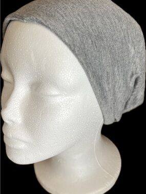 3-Pack Gray, Black &  Pink Women’s Stretch Beanie Hat - Lightweight Slouchy Cap